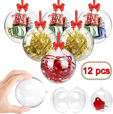 fillable christmas balls